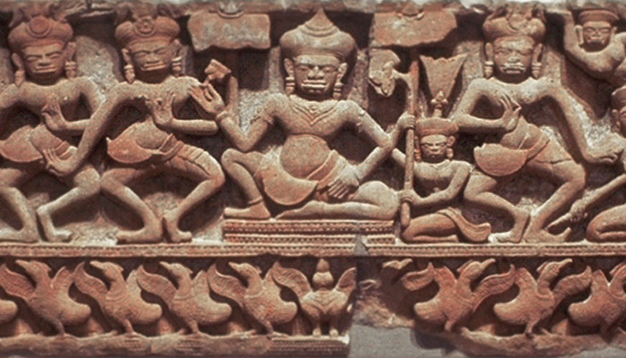 The Hindu deity of the sun, Surya, 800-900.