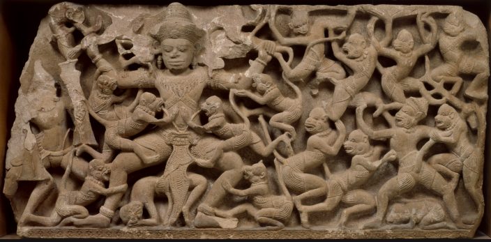 Scene from the epic Ramayana