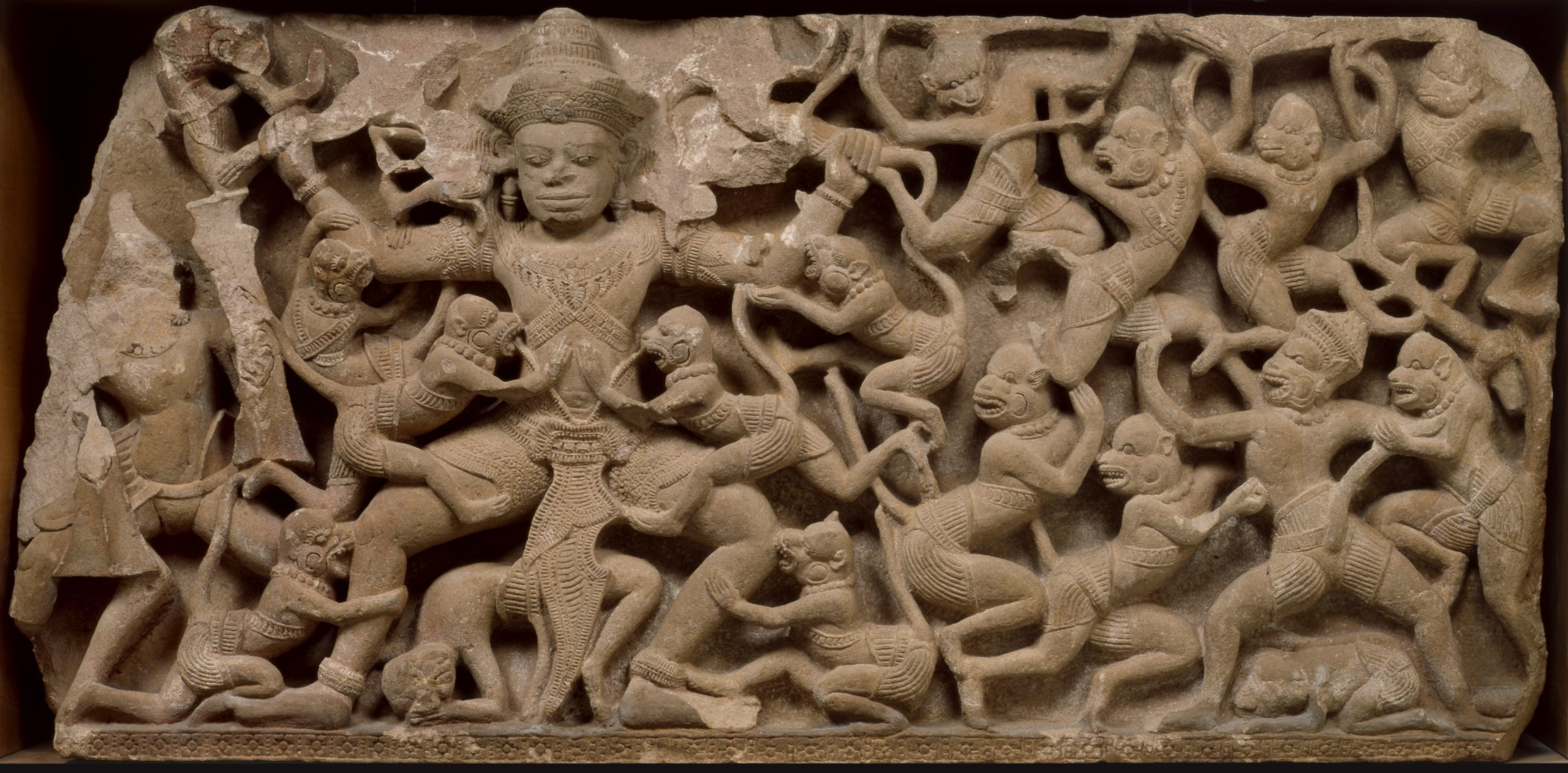 Scene from the epic Ramayana